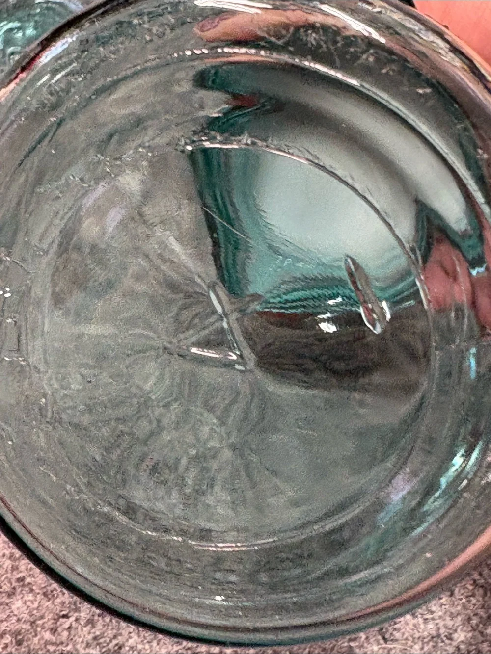 Ball Vintage Aqua Blue Mason Jars 1922-32 with Metal Lids - Set of 3